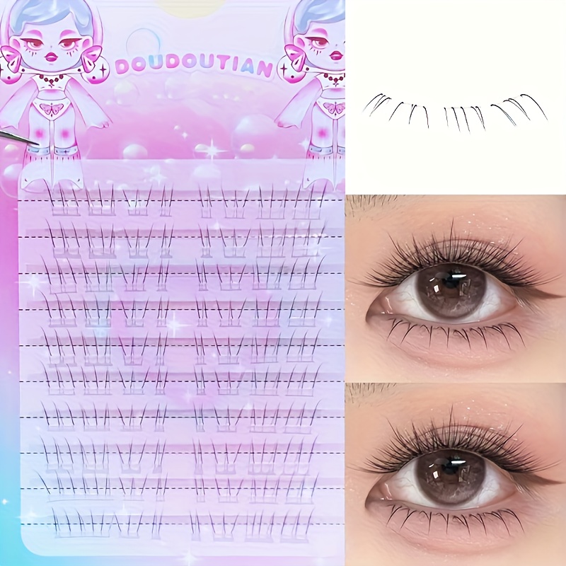 Eyelash Extension Eyelash - Накладные нижние ресницы Duoduotian Cat Paw,