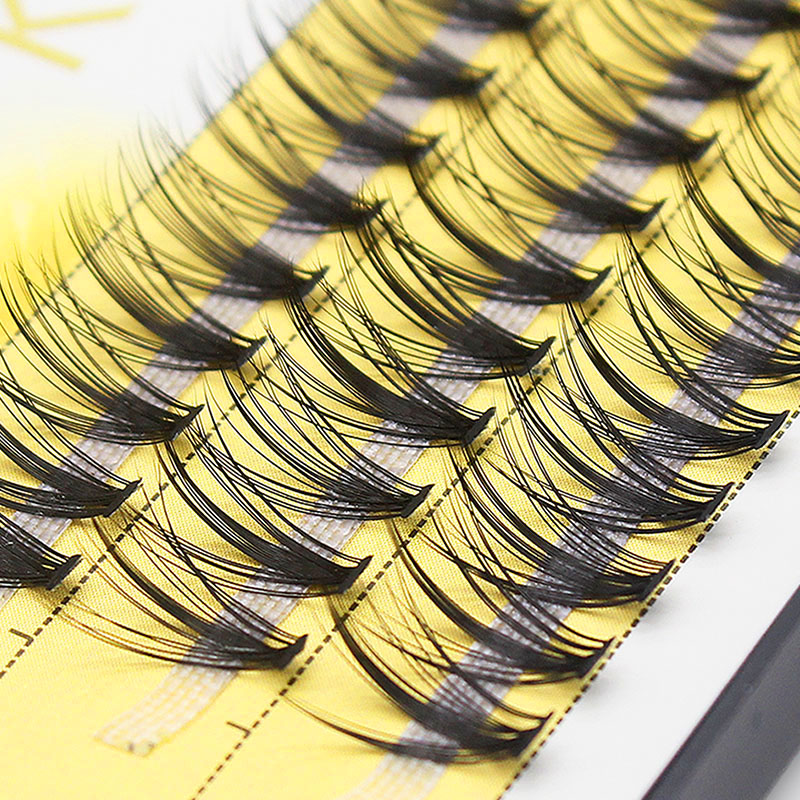 Eyelash Extension Review - Kimcci 60 пучков норковых ресниц, натуральные